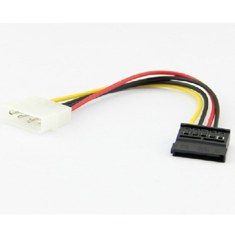 4Pin IDE to 2 Serial ATA Hard Drive SATA Power Adapter Cable D 