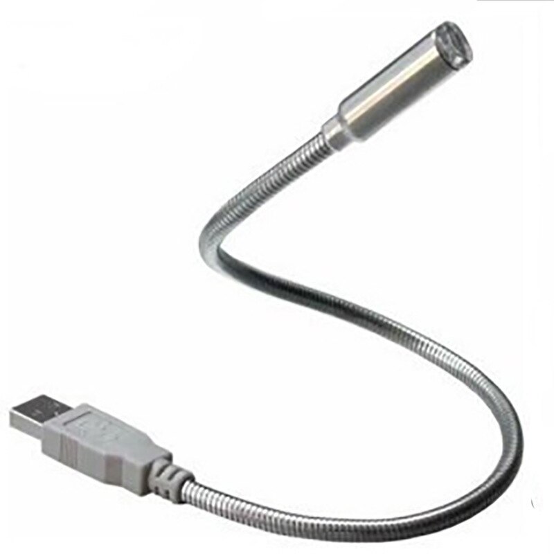 4 x Mini USB LED Luce Di Lettura Lampada Flessibile per Notebook Laptop Computer Auto 